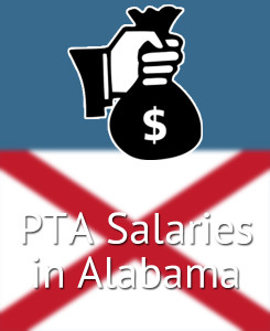 PTA Salaries in Alabama's Major Cities