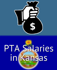PTA Salaries in Kansas's Major Cities